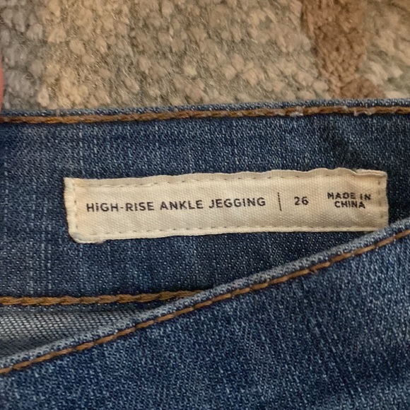 Pacsun high rise stripe jeans - Picture 4 of 5